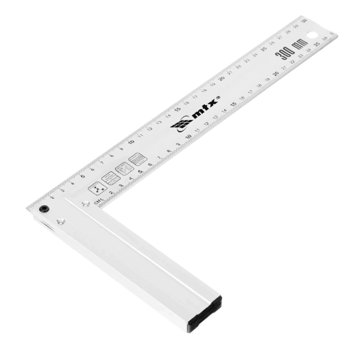 ESQUADRO, ALUMINIO FUNDIDO, 12POL., 300MM, 1PC // MTX