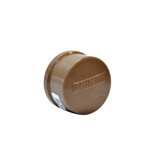 CAP SOLDÁVEL PVC MARROM