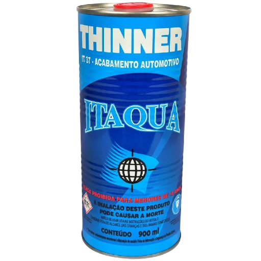 Thinner Multiuso Acabamento Automotivo 900ml Itaqua