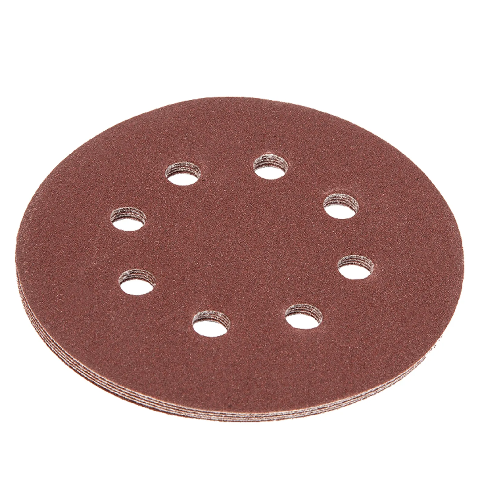 DISCO DE LIXA COM VELCRO, PERFURADO, GRAO 120, 125MM, 5 PCS // MTX