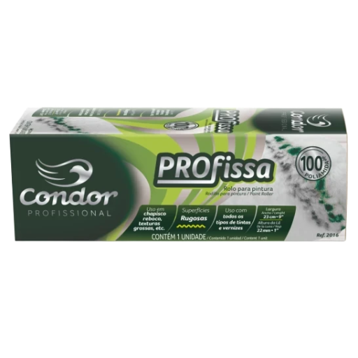 Rolo Profissa - Tinta acrílica acetinada, semi-brilho e fosca