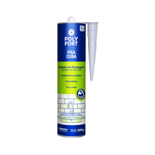 Adesivo Fixa Cuba Polyfort  285g
