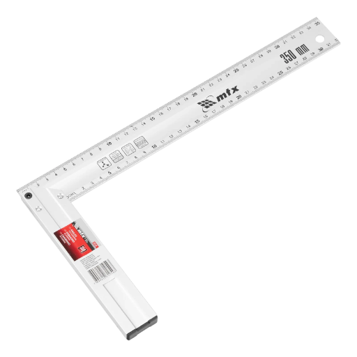ESQUADRO, ALUMINIO FUNDIDO, 14POL., 350MM, 1PC // MTX