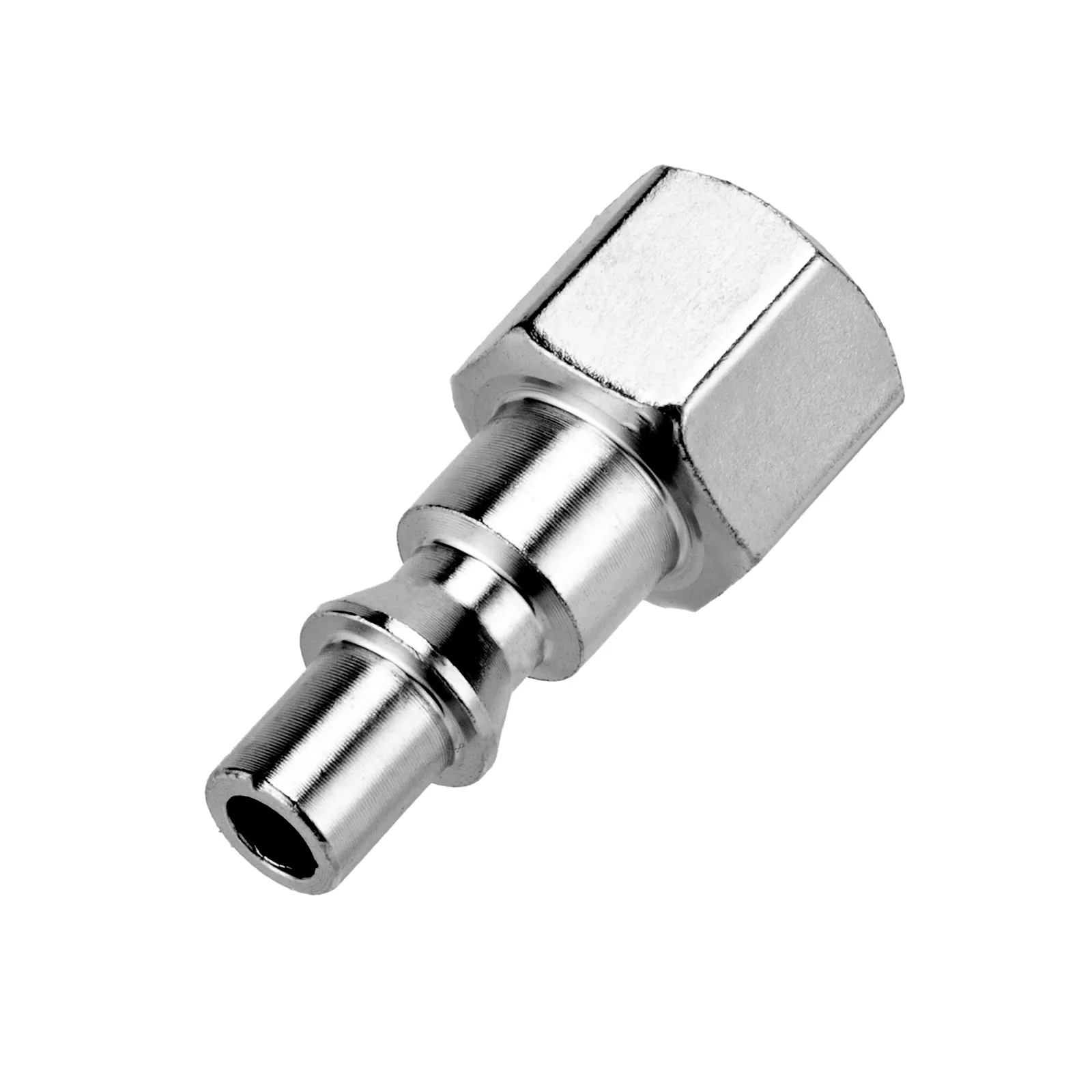 JOGO DE CONECTORES COM ENGATE RAPIDO E ROSCA 1/4 NPT, 4PCS // STELS