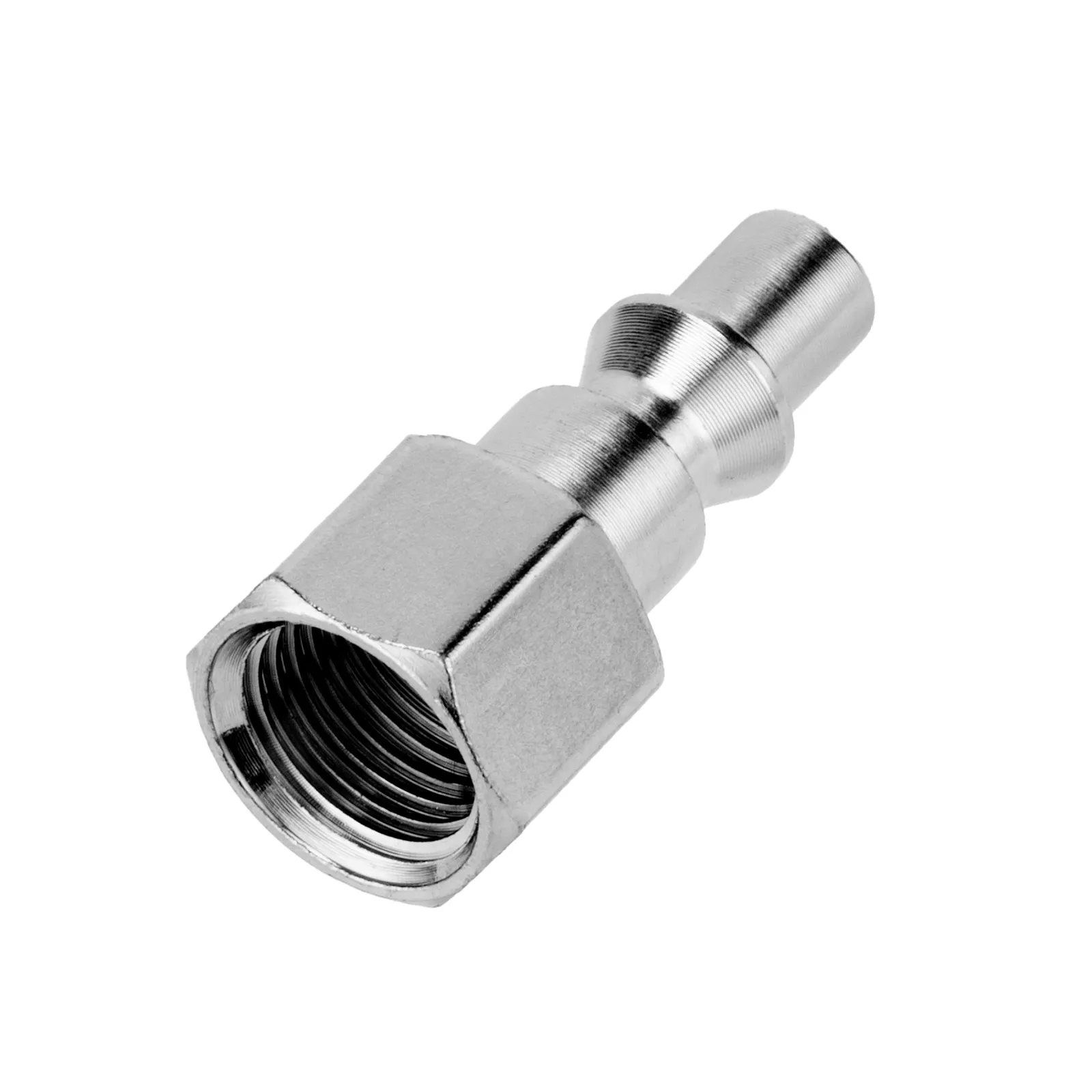 JOGO DE CONECTORES COM ENGATE RAPIDO E ROSCA 1/4 NPT, 4PCS // STELS