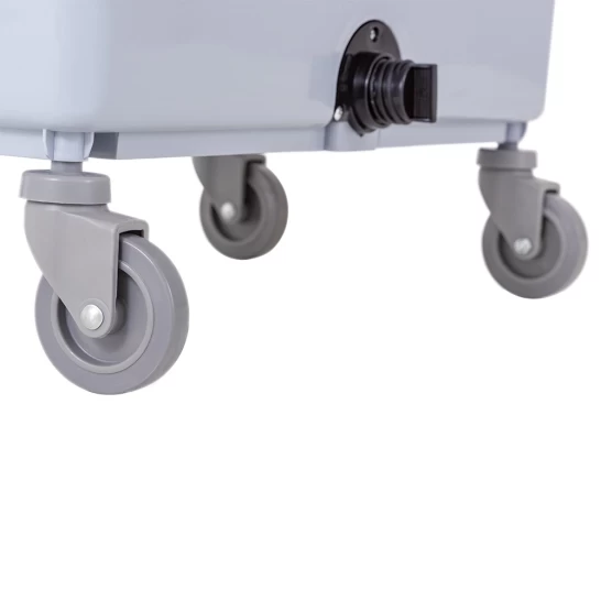 Caçamba Profissional - Com Grade, Rodas Removíveis e Alça Resistente.