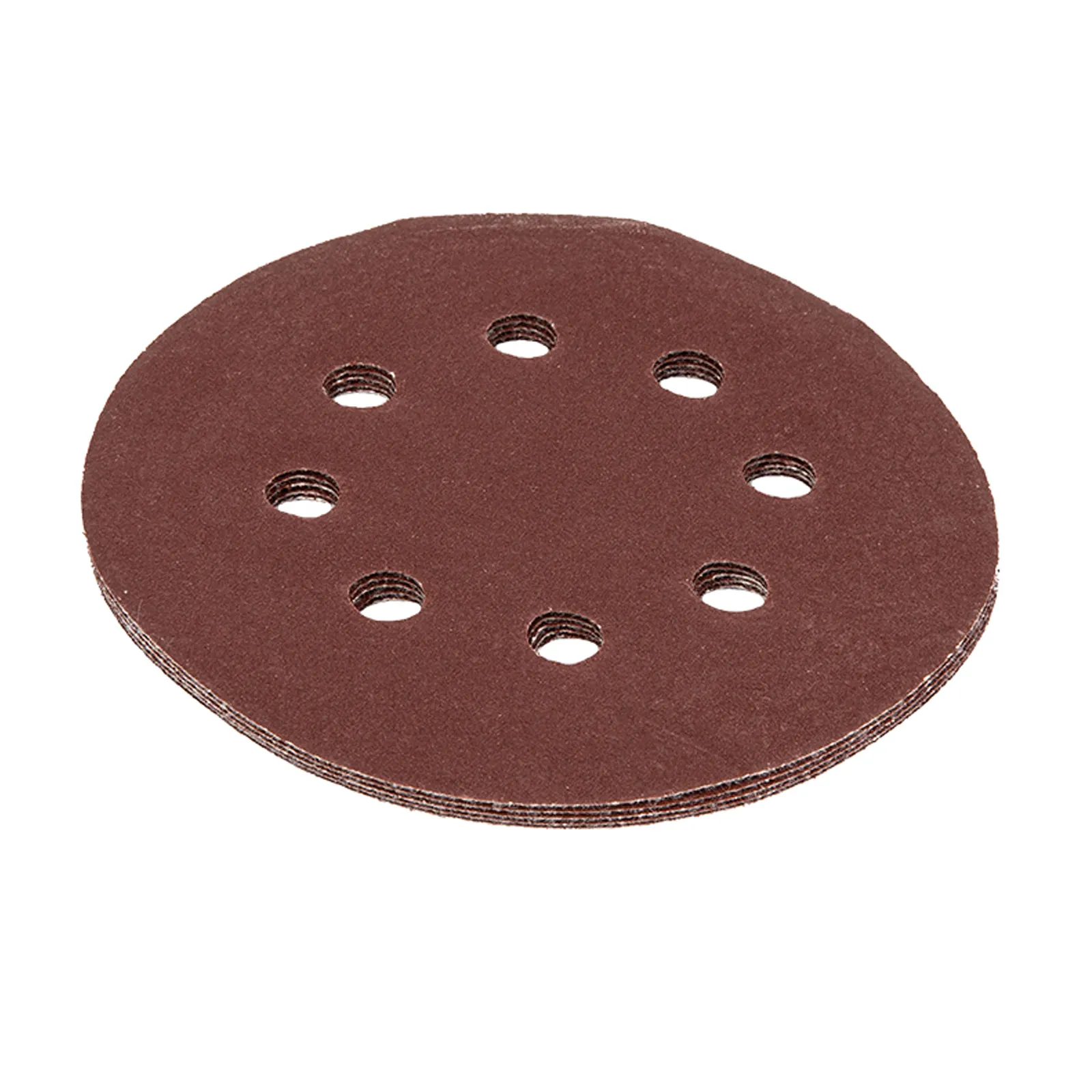 DISCO DE LIXA COM VELCRO, PERFURADO, GRAO 220, 125MM, 5 PCS // MTX