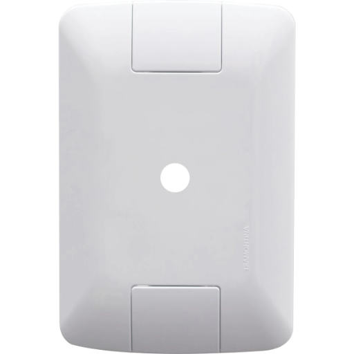 Placa com 1 Furo 9,5 mm 4x2 Tramontina Aria Branca