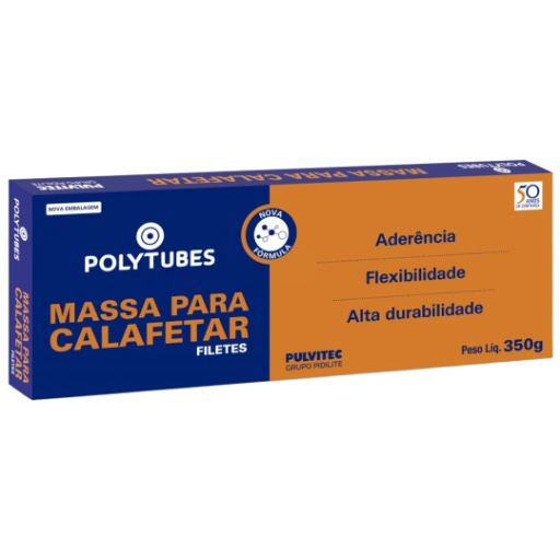 Massa para Calafetar Polytubes 350g