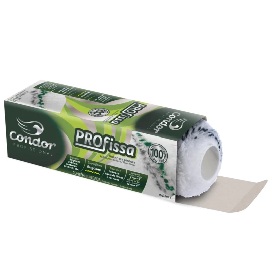 Rolo Profissa - Tinta acrílica acetinada, semi-brilho e fosca