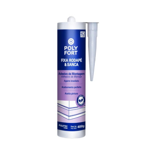 Adesivo Fixa Rodapé & Sanca Polyfort 400g