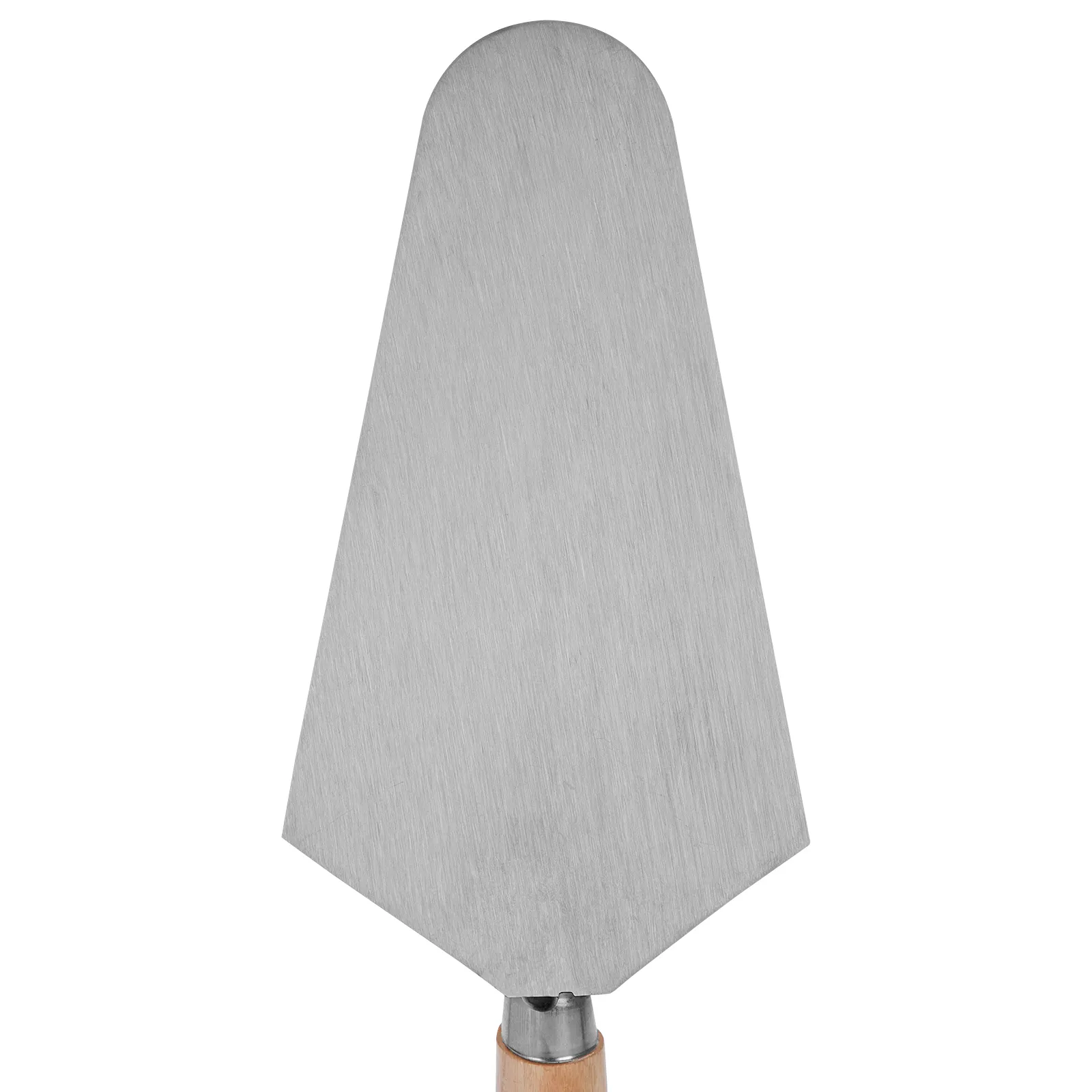 COLHER DE PEDREIRO OVAL, CABO DE MADEIRA, 9POL., 225MM, 1PC // MTX