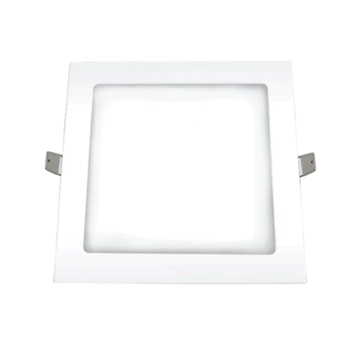PAINEL SUPERLED 12W 6500K(Luz Branca Fria) BIV Embutir Quadrado