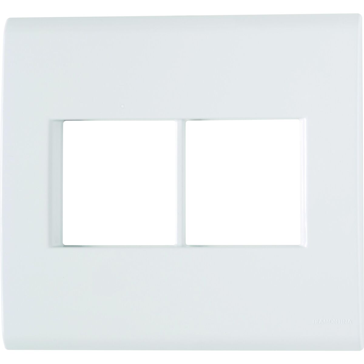 Placa 4 Postos 4x4 Tramontina Liz Branca