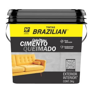 Cimento Queimado Exterior/ Interior Brazilian 05 Kg