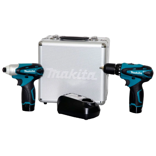 Combo Kit Parafusadeira e Furadeira Makita BiVolt - LCT204