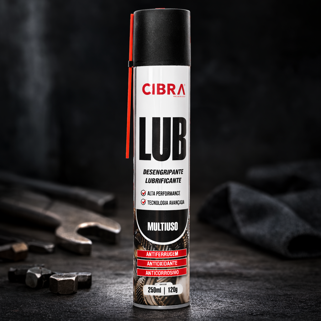 Lubrificante Multiuso CIBRA LUB 120g | 250ml