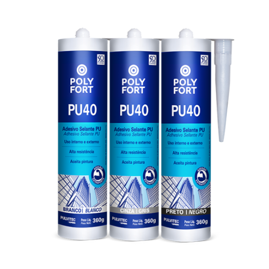 Adesivo Selante PU40 Polyfort 360g
