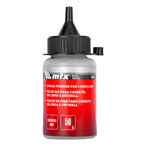 PO DE GIZ VERMELHO, PARA LINHA, 50 G, 1PC // MTX