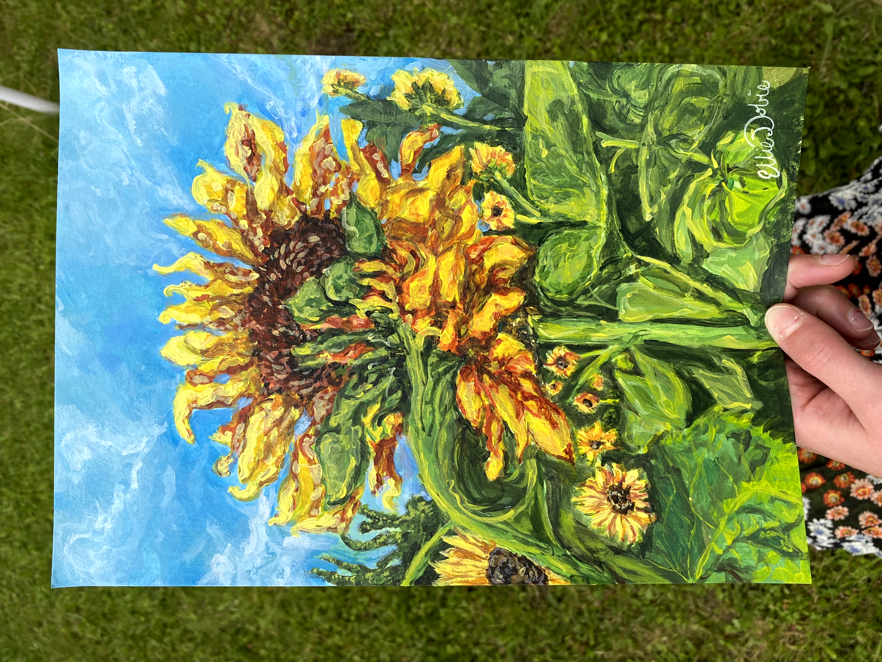 The Crooked Sunflower Original