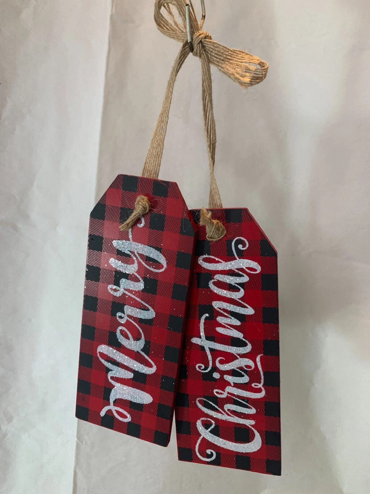 Christmas Snowman Wood Ornaments