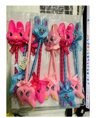 Bolígrafos con diseño de conejito
