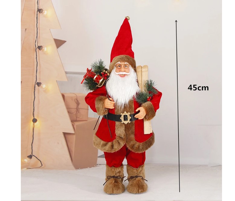 Figura navideña de Papá Noel