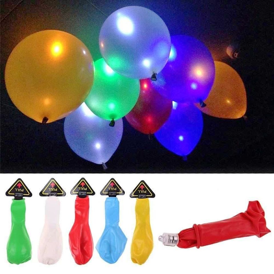 Globos LED multicolores