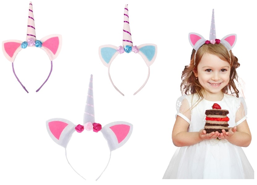 Diadema de unicornio para niños