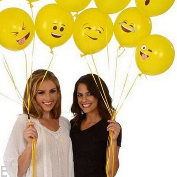 Globos de emojis