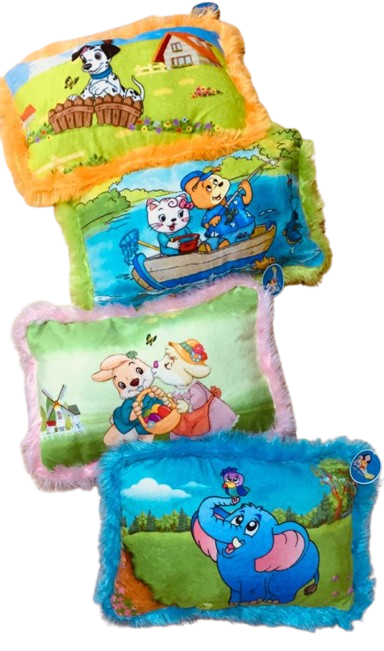 Almohadas infantiles (FUNDAS) con dibujos animados- SIN RELLENO -