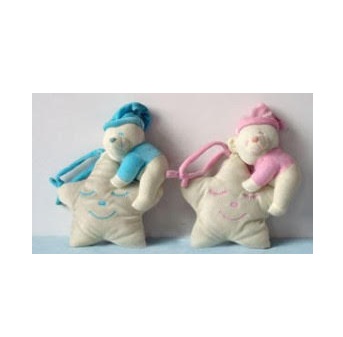 Peluches en forma de estrella con osito