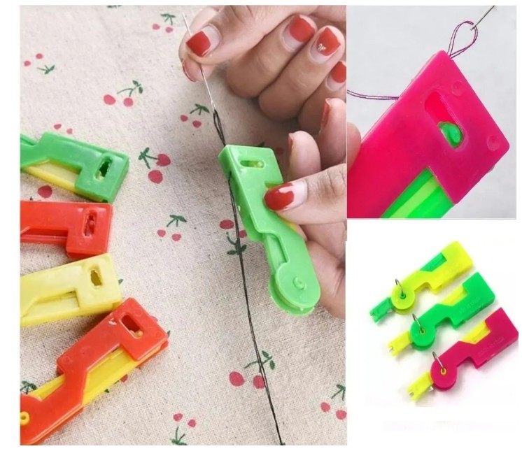 Enhebrador de agujas automático pequeño mecanico