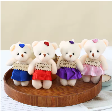 Docena de Oso Ositos de Peluche de 10 cms