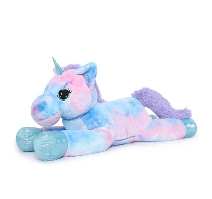 Peluches de unicornio multicolor 60 cms