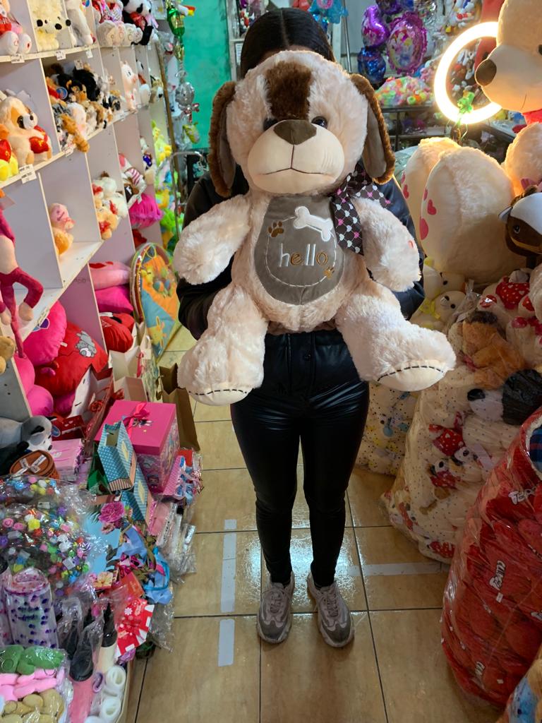 Peluche de perrito perro de 40 cms musical