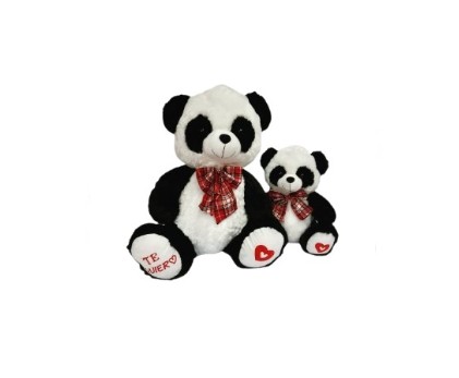 Osos de peluche panda de 40 cms y es musical