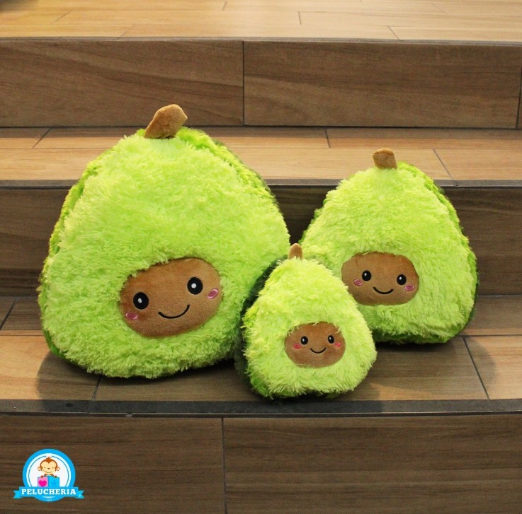 Almohada de aguacate Palta grande de 35 cms