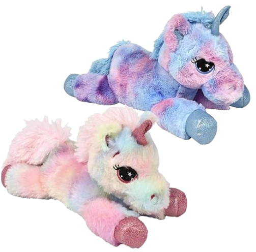 Unicornios de peluche multicolor - SIN RELLENO -