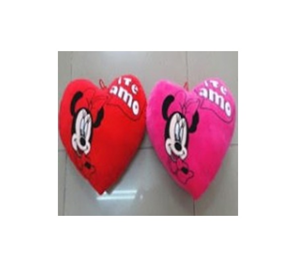 Cojines corazón Minnie Mouse