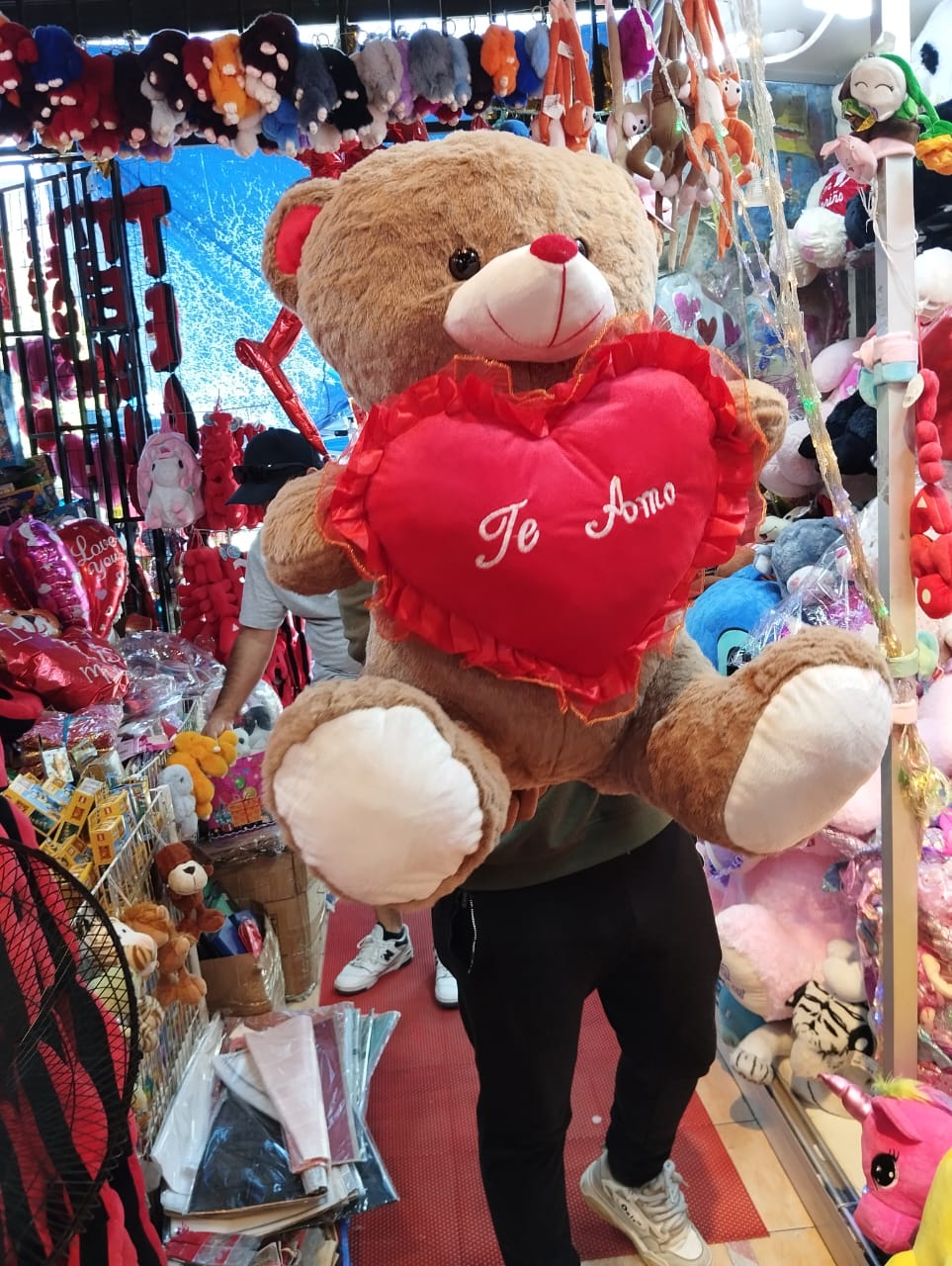Osos de peluche con corazón - SIN RELLENO -