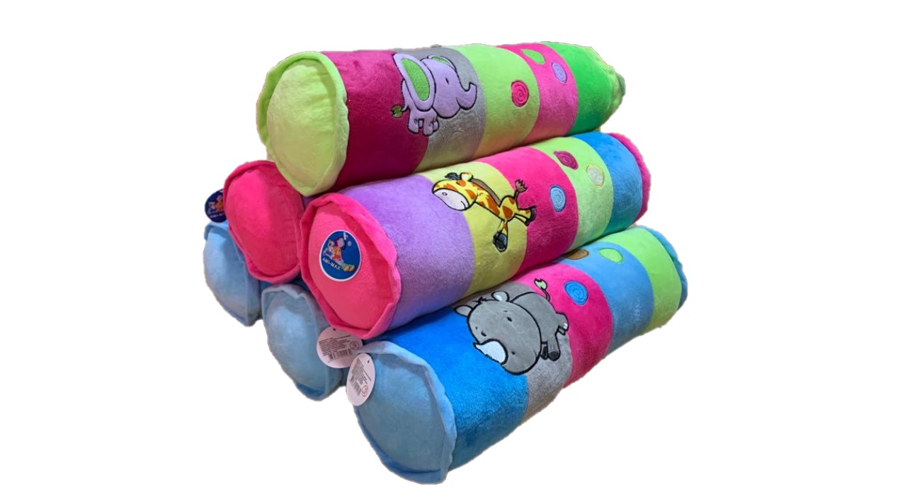 Almohadas Cojin Largo Caramelos infantiles de animales 50 cms