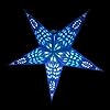Estrella decorativa de papel de 70 cms