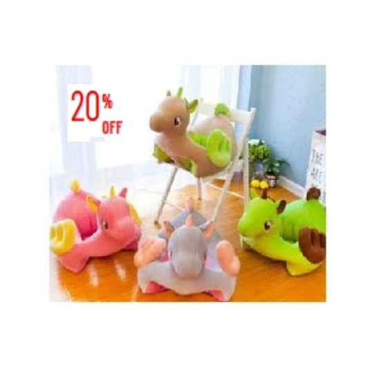 Sillón de bebé forma de dinosaurio o unicornio