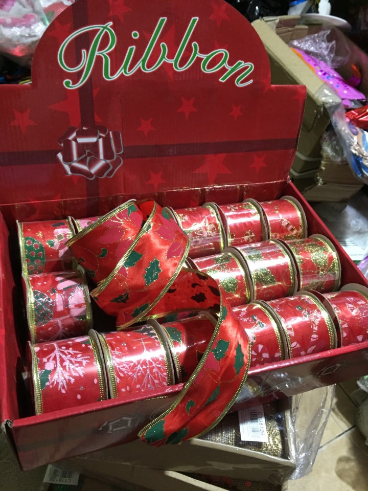 Rollo Cinta navideña decorativa 10 mts