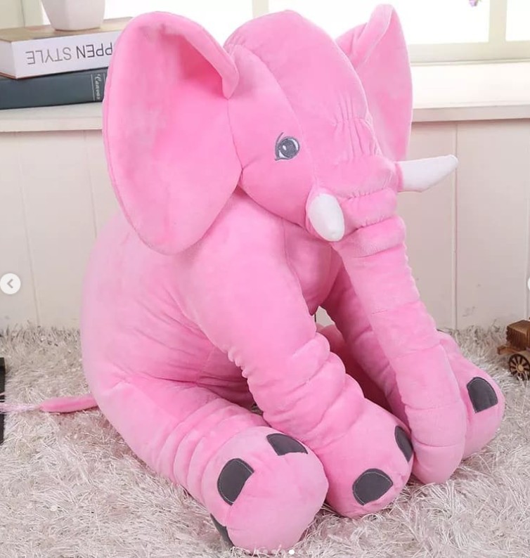Elefante de peluche de 40 cms