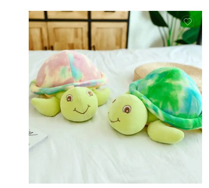 Peluches de tortuga de 23 cms