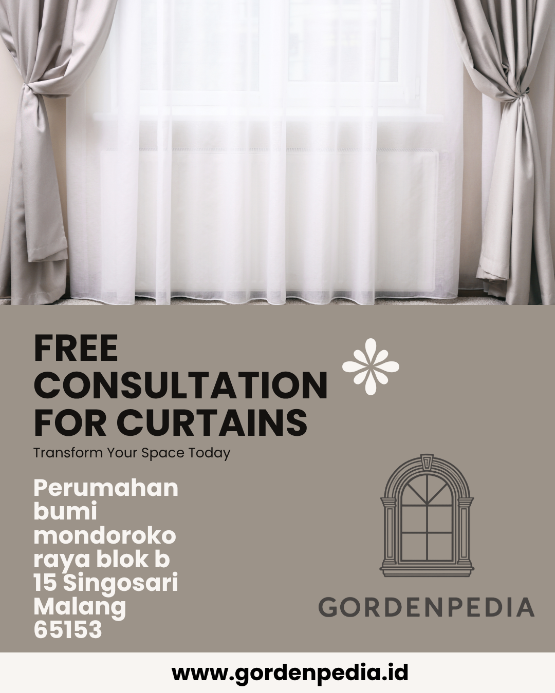 Konsultasi Gratis untuk Gorden
