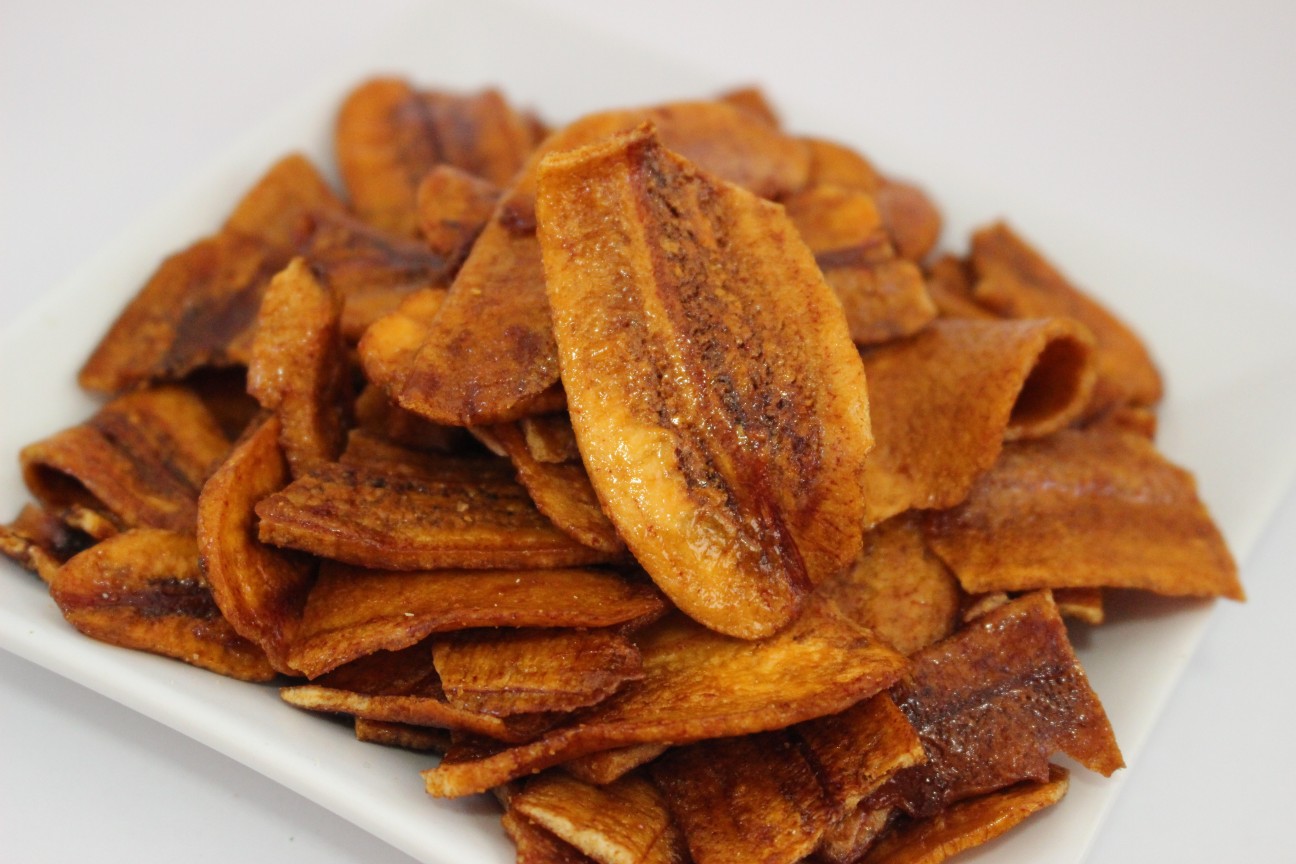Caramelized Banana Chips