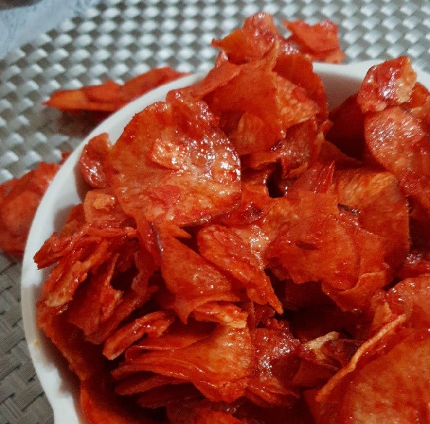 Sticky Chewy Chilli Tapioca (w Ikan Bilis)